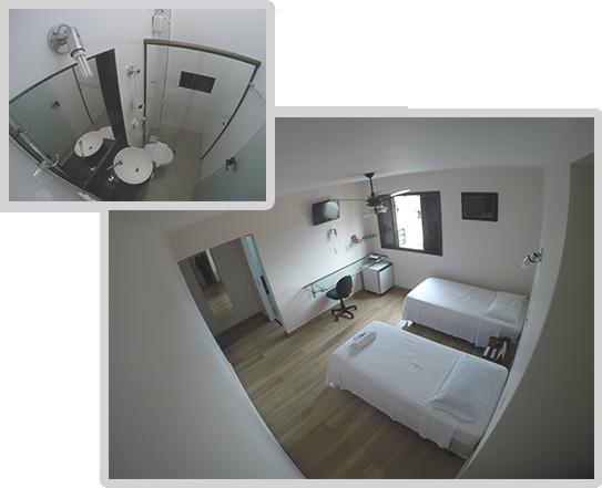 Universo Hotel Паулінія Екстер'єр фото
